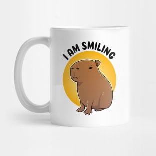 I am Smiling Capybara Mug